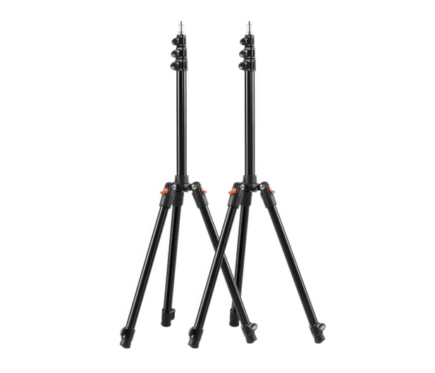 K&F Concept Zestaw 2 statywów oświetleniowych KF34.038S1 - 200 cm - 1550479 - zdjęcie
